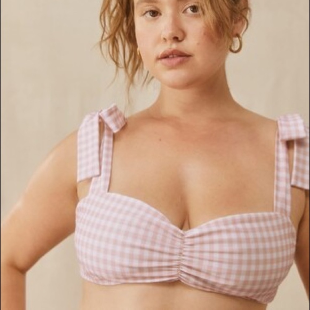 Reformation Tie Strap Bikini Set